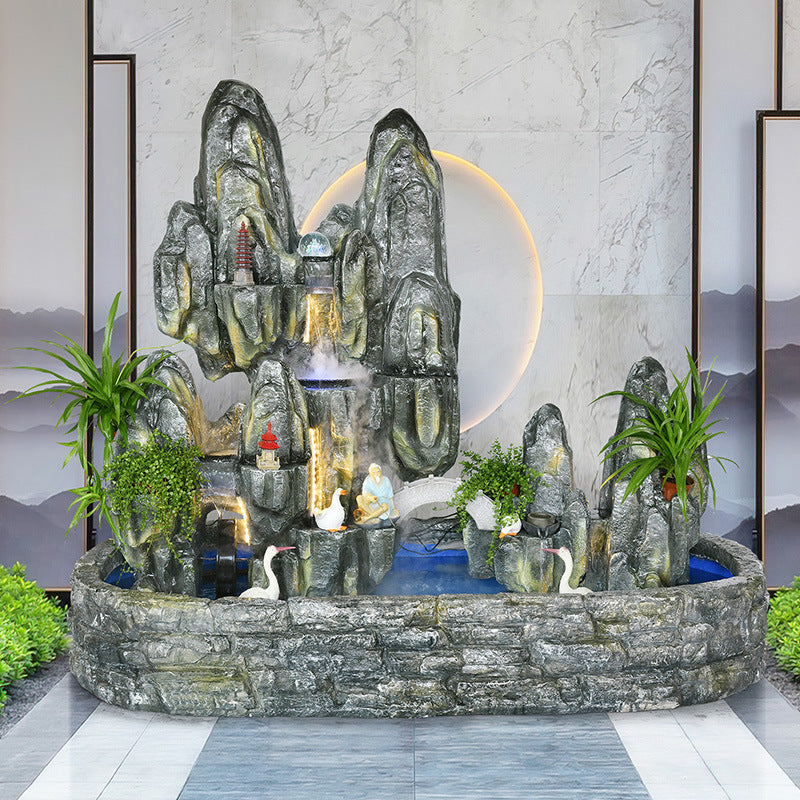 Large artificial rockery water feature ornament