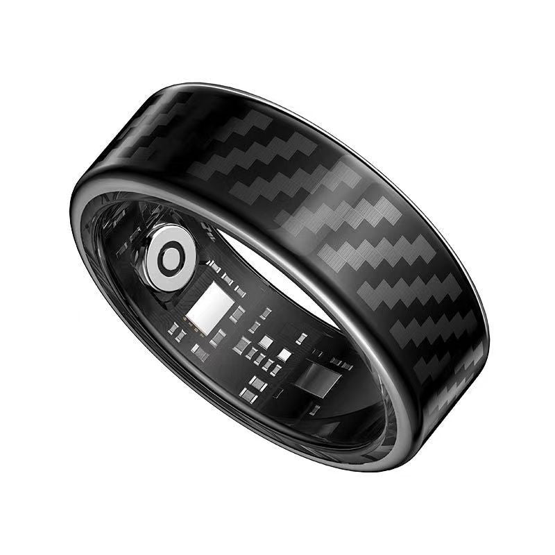 Smart Ring with Incoming Call Alerts & Heart Rate Monitoring