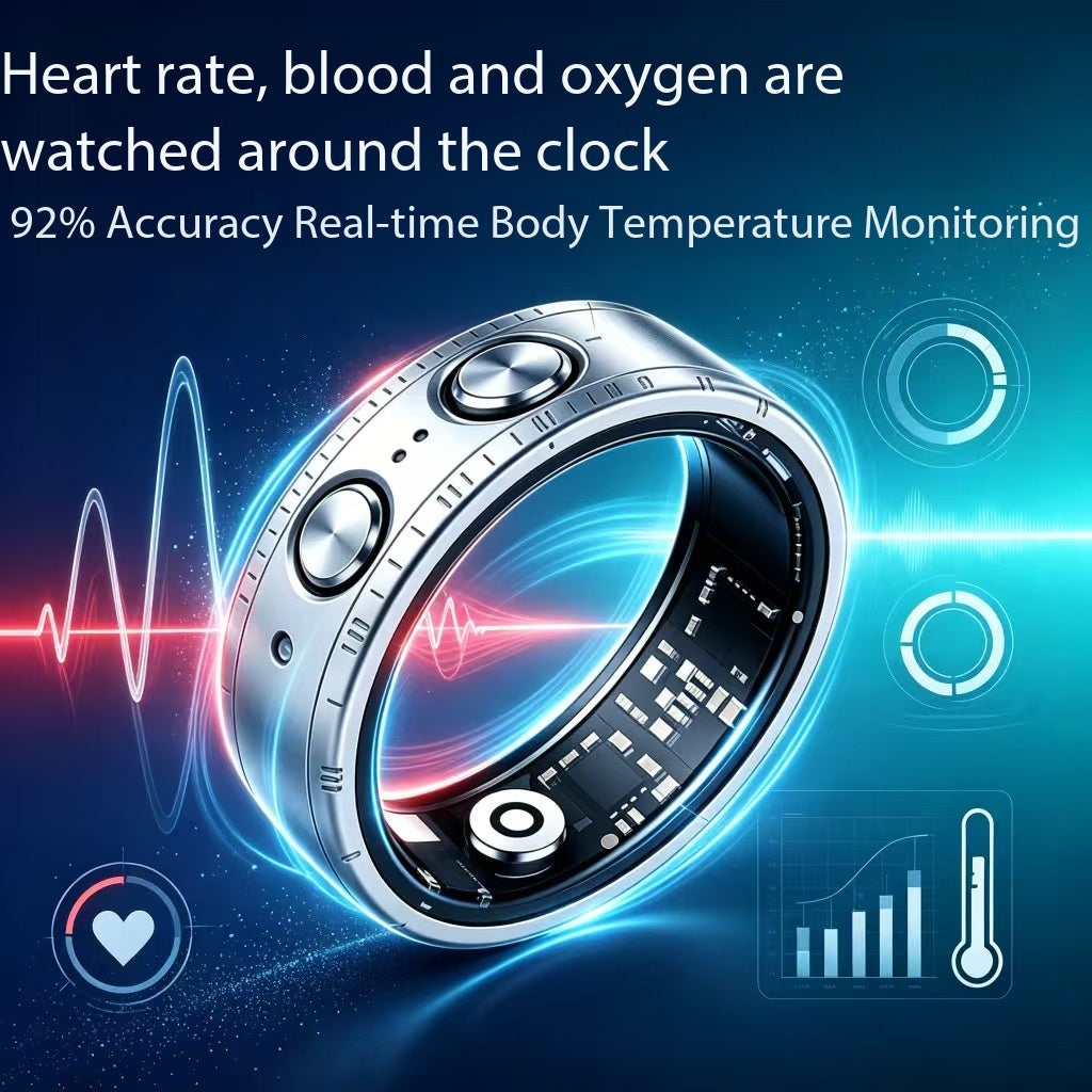 24h Health Monitoring Smart Ring