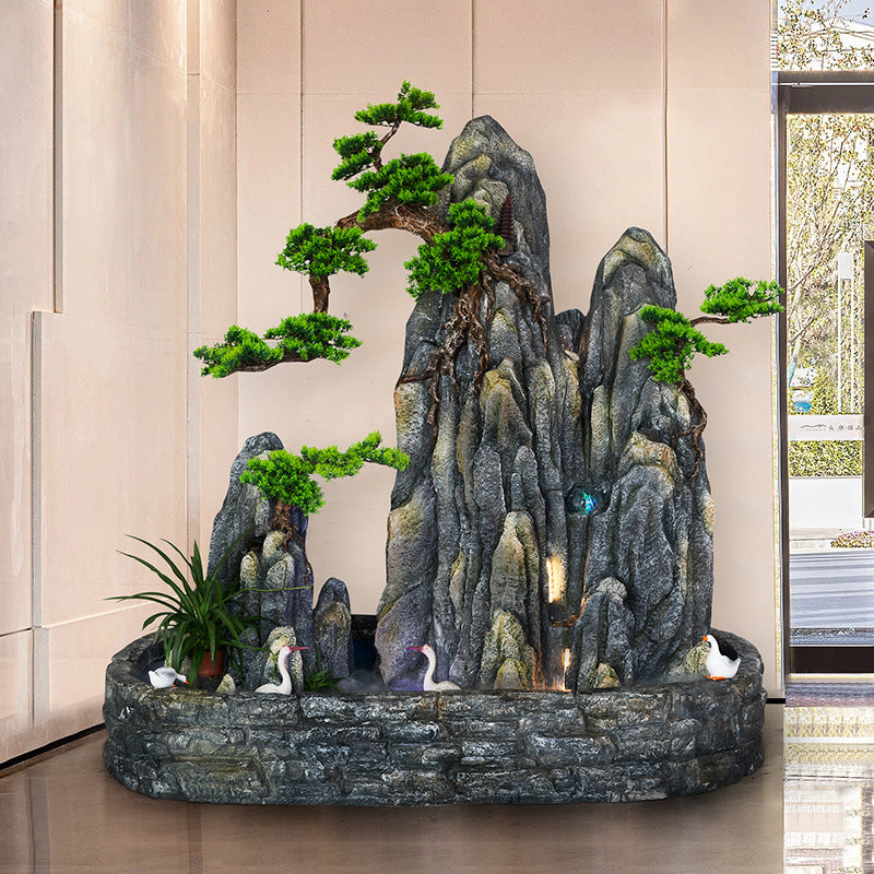 Large artificial rockery water feature ornament