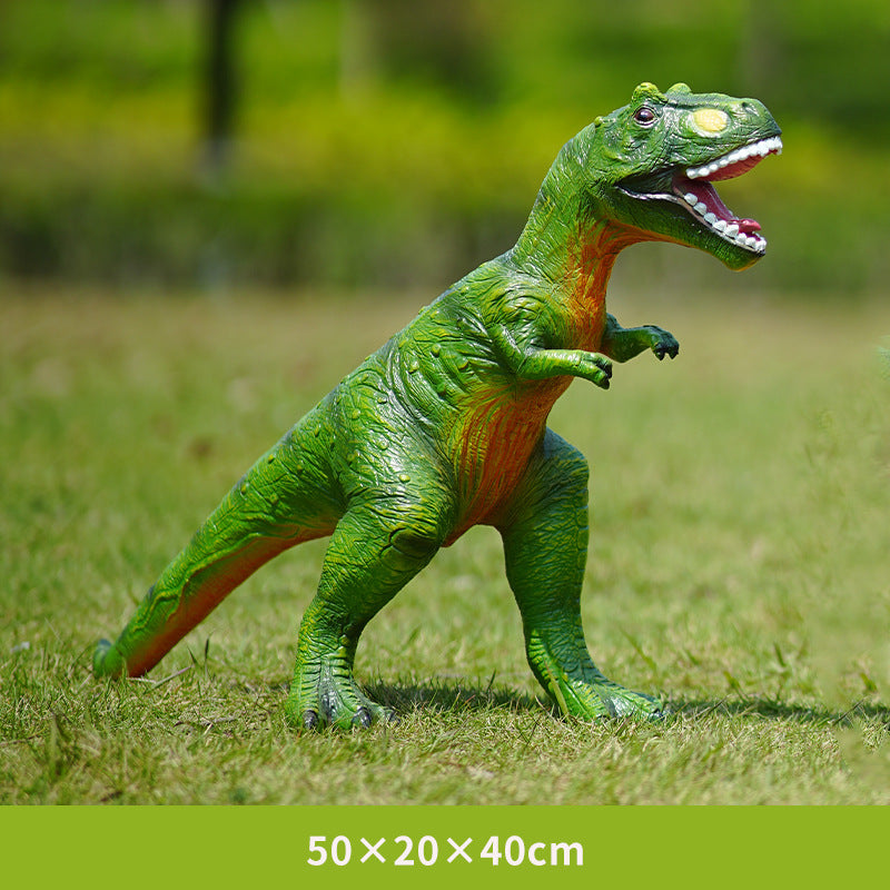 Large Resin Realistic Dinosaur Figurines, Desktop Animal Model Ornaments, Home Decor for TV Cabinet & Kids Room