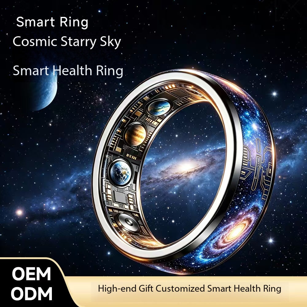 Cosmic Starry Sky Smart Ring Wholesale